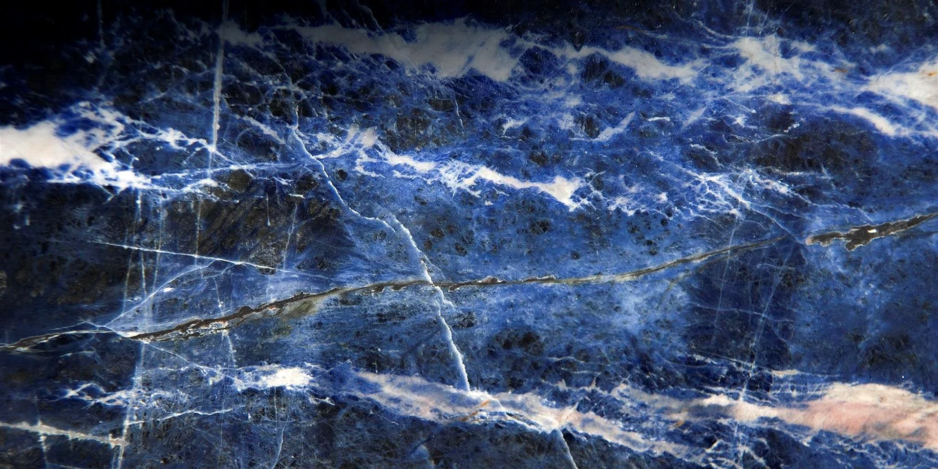Sodalite Blue Wallpaper