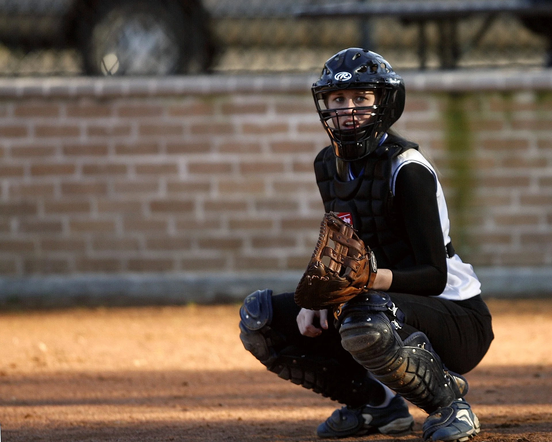 Softball Catcher Wallpaper