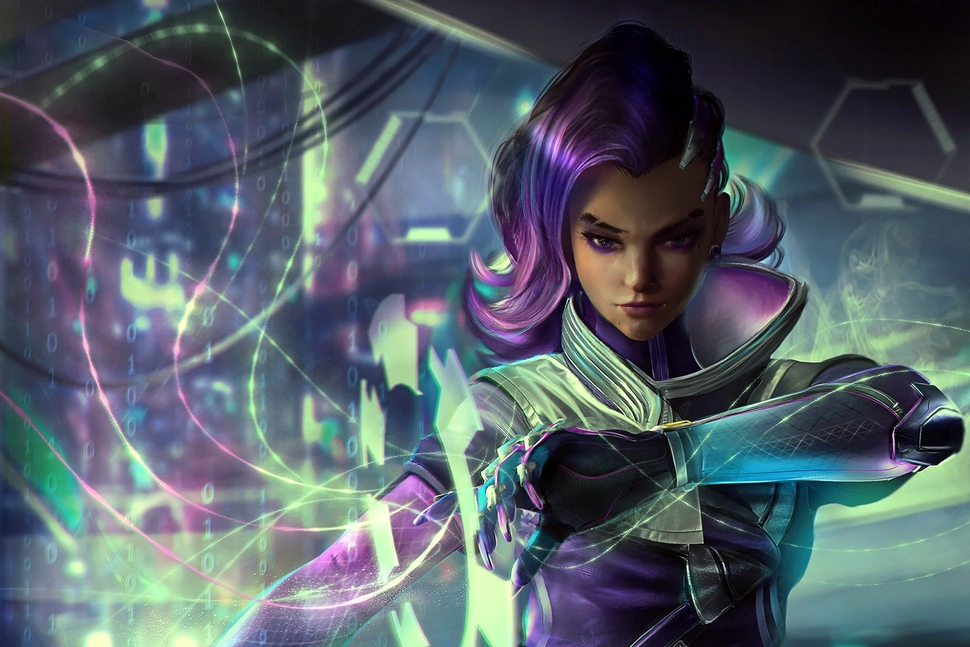 Sombra Overwatch Wallpaper