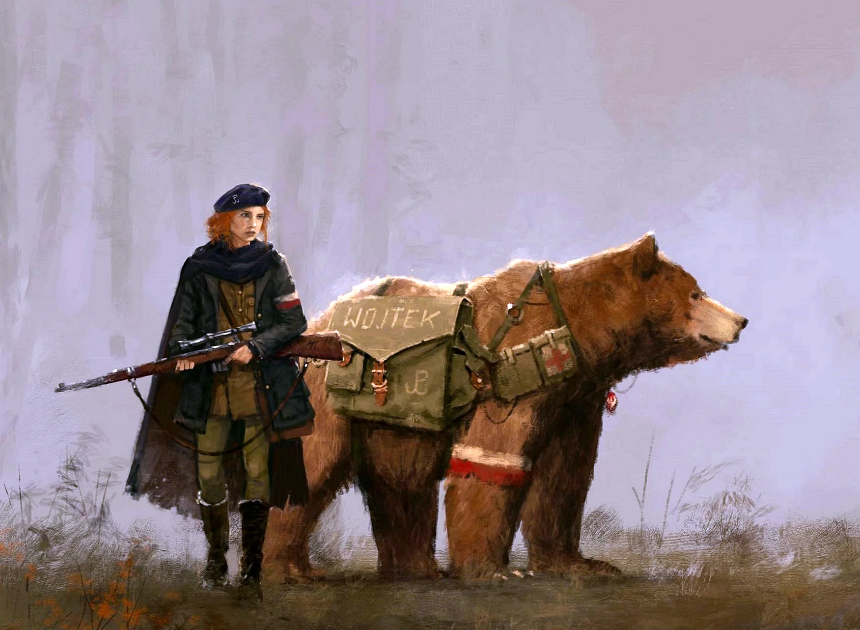 Soviet Bear Wallpaper
