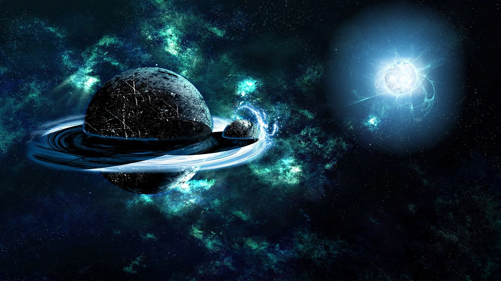 Space Manipulation Wallpaper