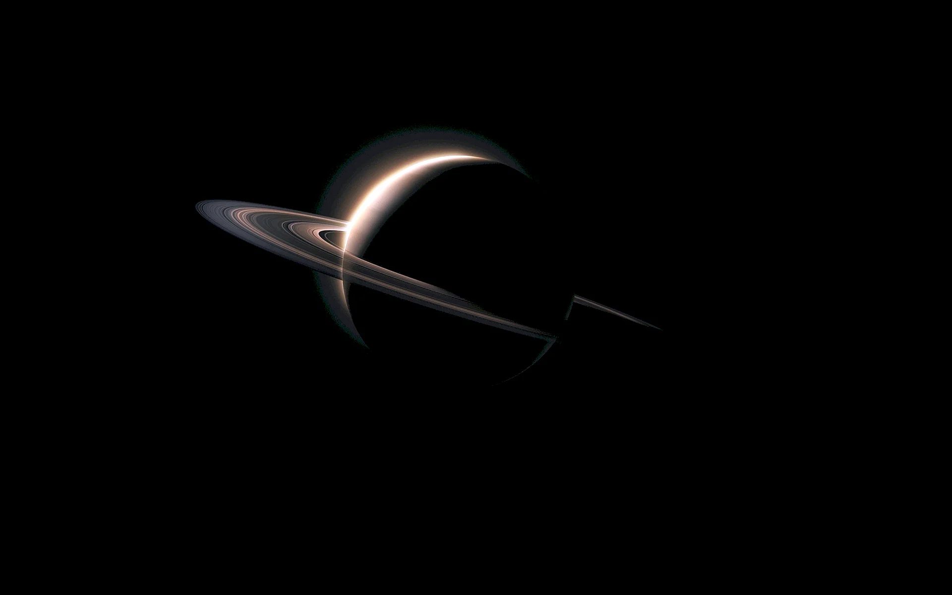 Space Saturn Wallpaper
