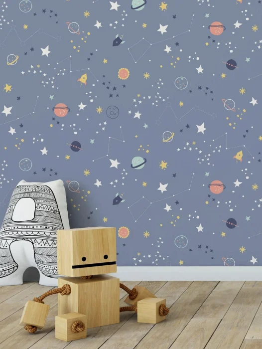 Space Theme Home Wallpaper