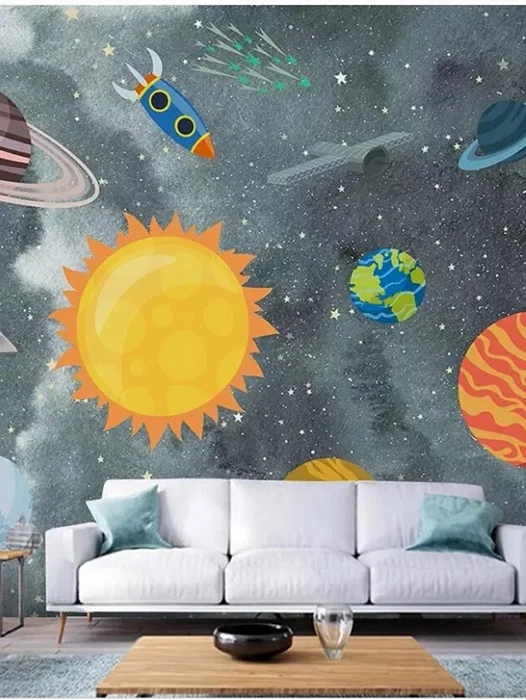 Space Wall Decor Wallpaper