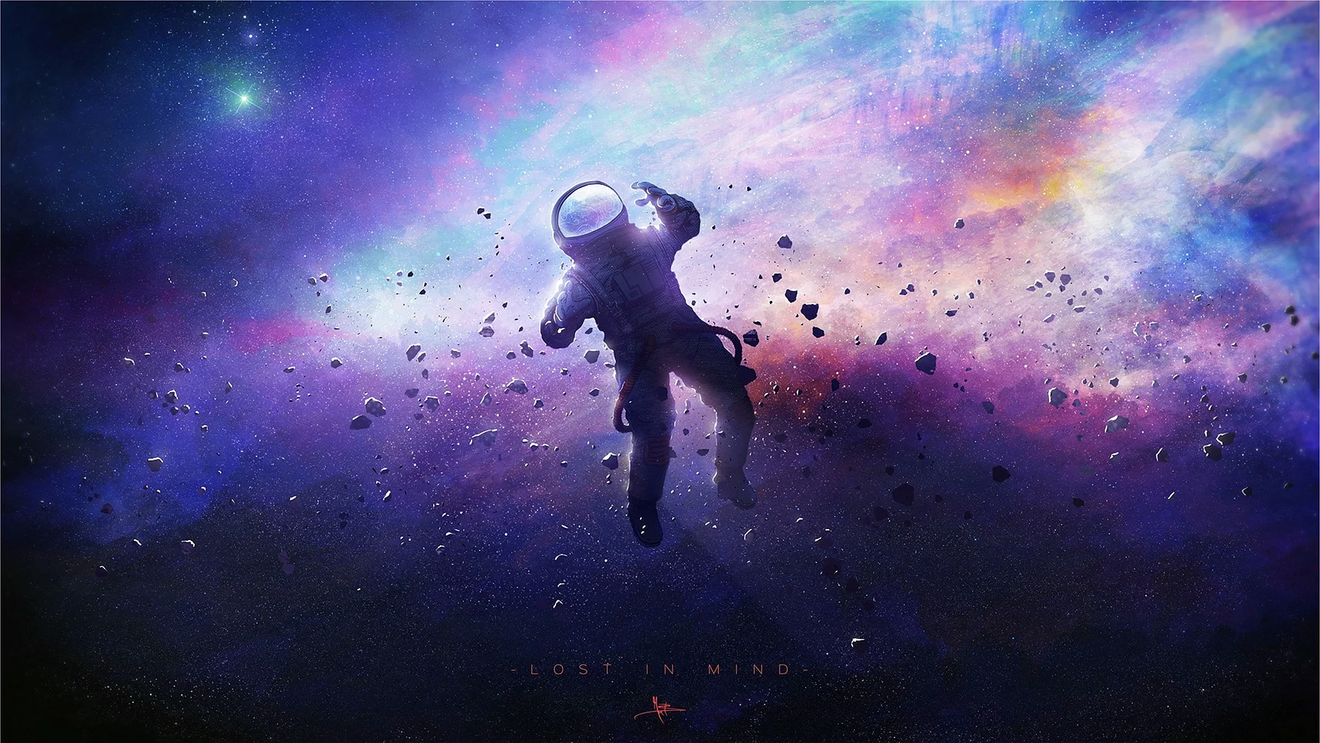 Spaceman Wallpaper