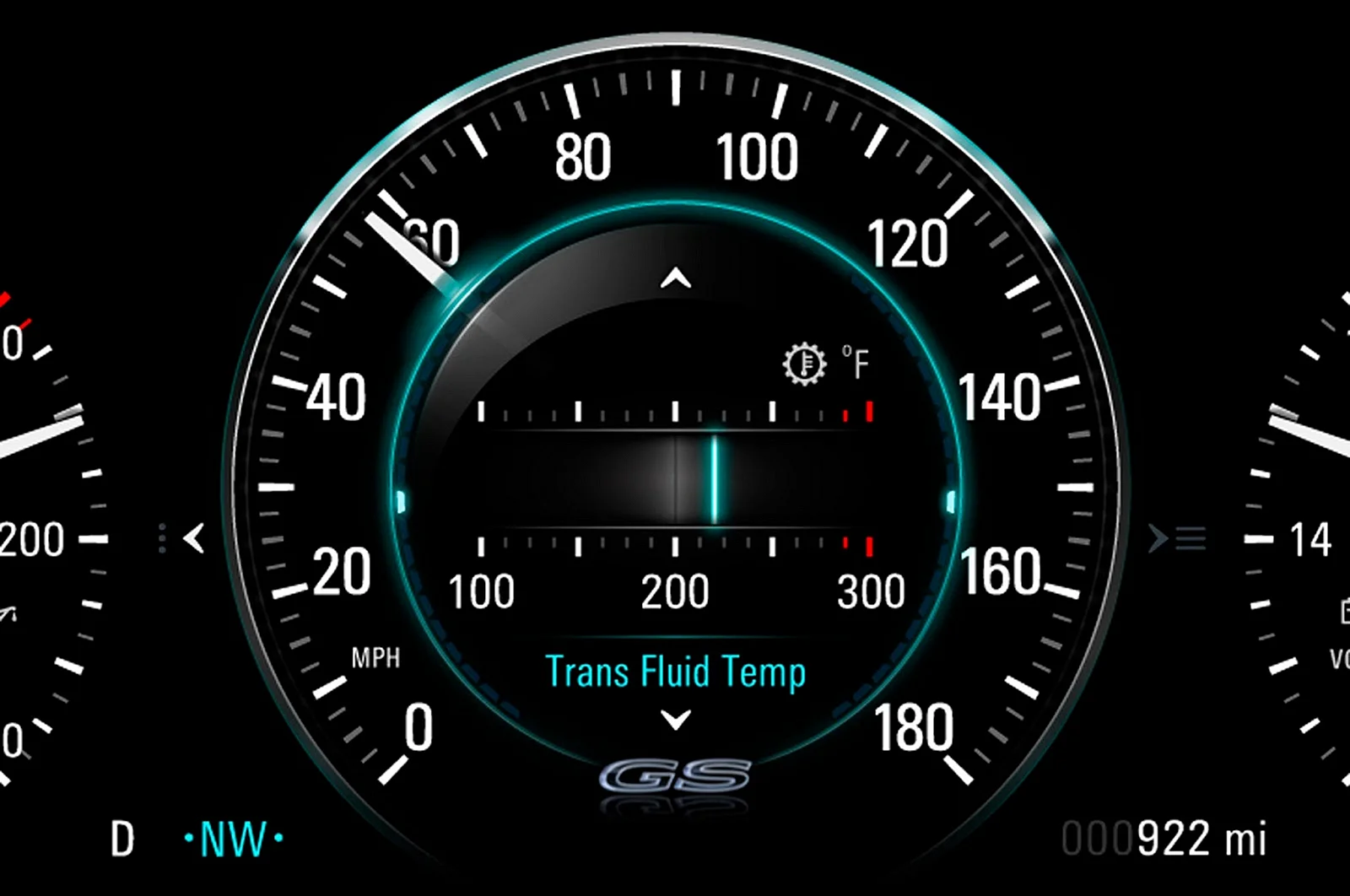 Speedometer display UI UX Wallpaper