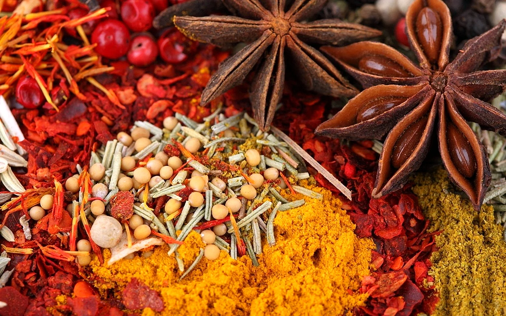 Spices Exotic Wallpaper