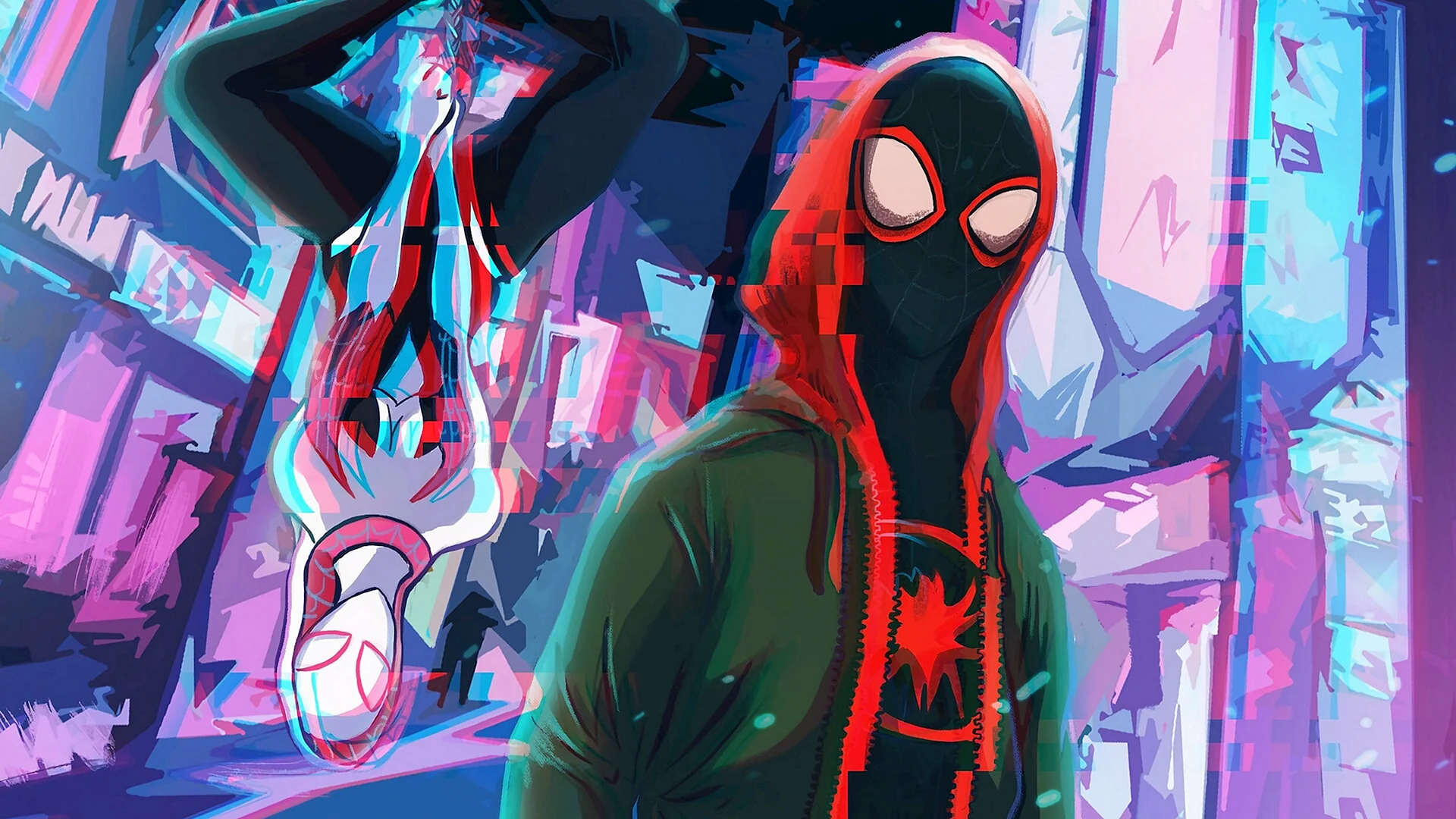 Spider Gwen Spider Verse Wallpaper