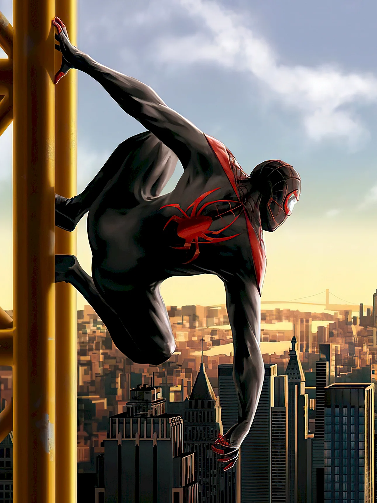 Spider Man Miles Morales Wallpaper For iPhone