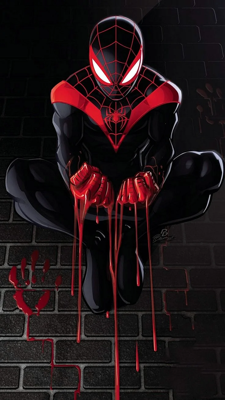 Spider Man Miles Morales Wallpaper For iPhone