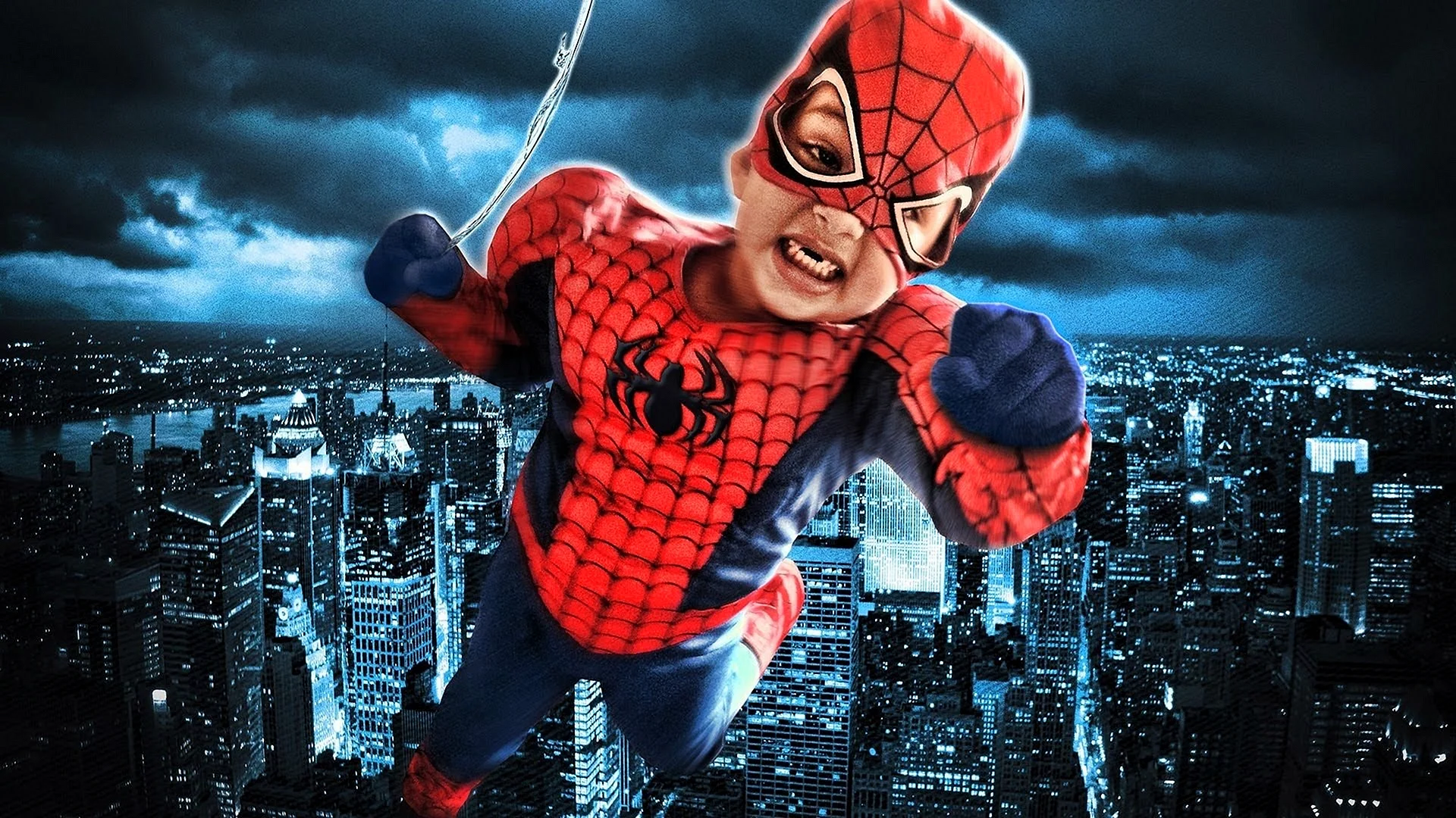 Spider Man Photoshop Wallpaper