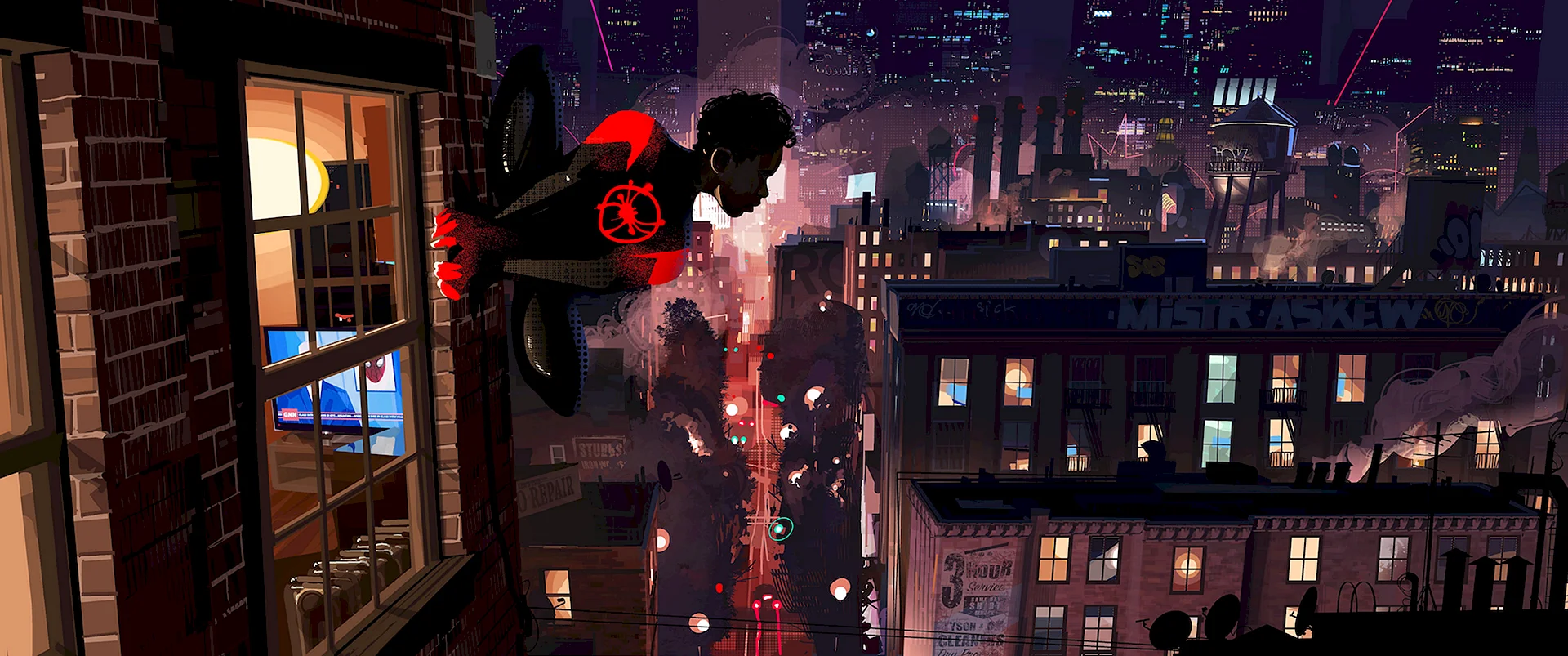 Spiderman Into The Spider Verse Wallpaper