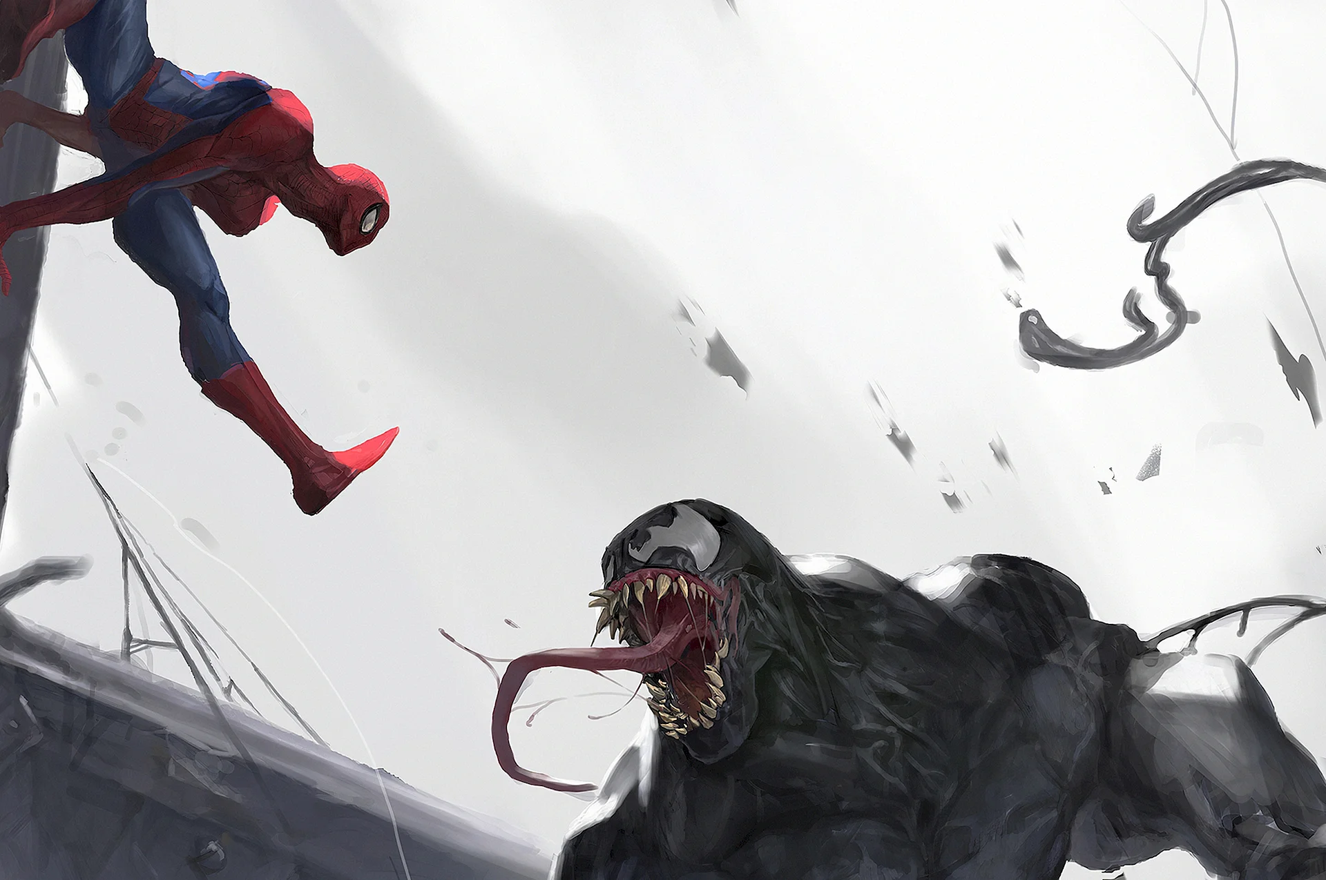 Spiderman Vs Venom Wallpaper