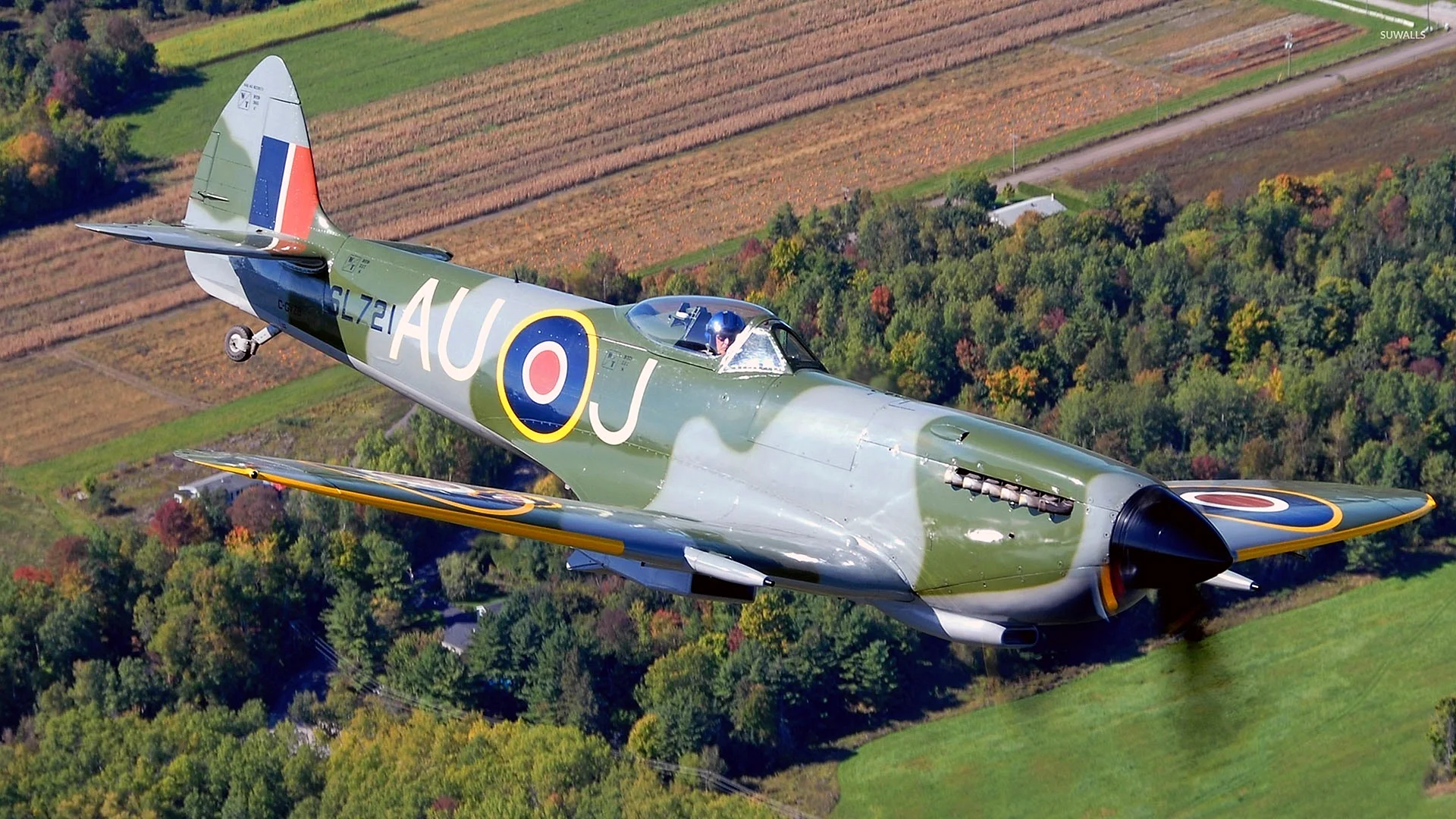 Spitfire Aircraft Wallpaper