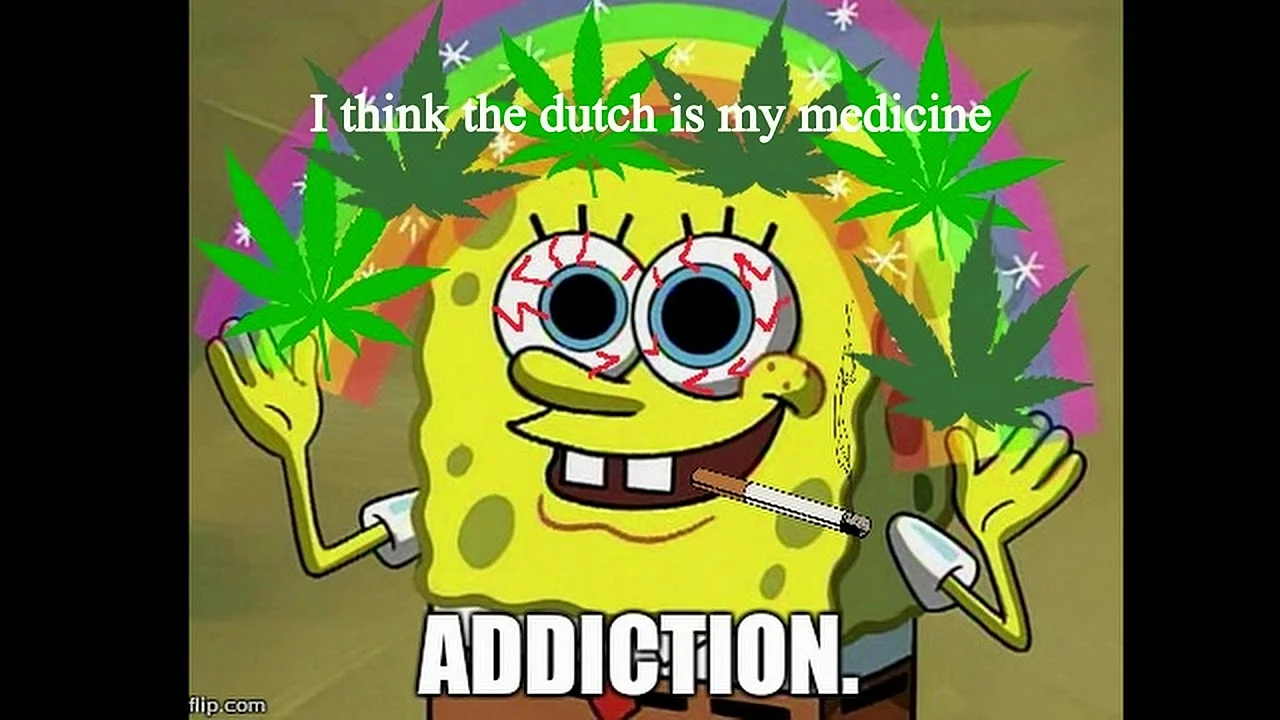 Download Spongebob And Weed Wallpaper - WallpapersHigh