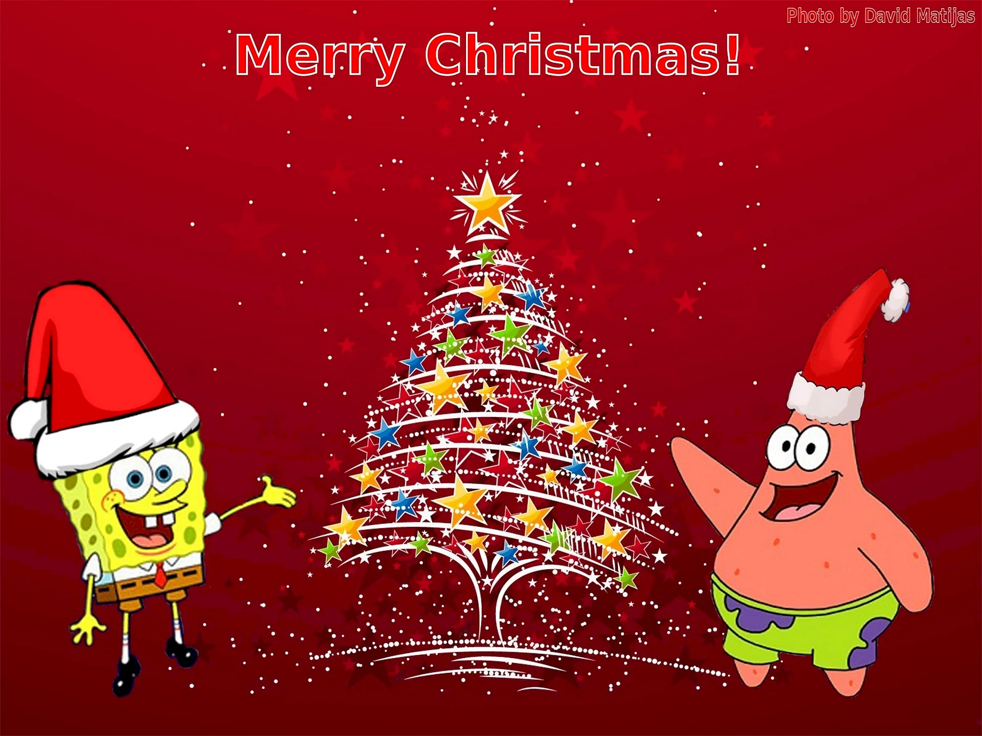 Spongebob Christmas Wallpaper