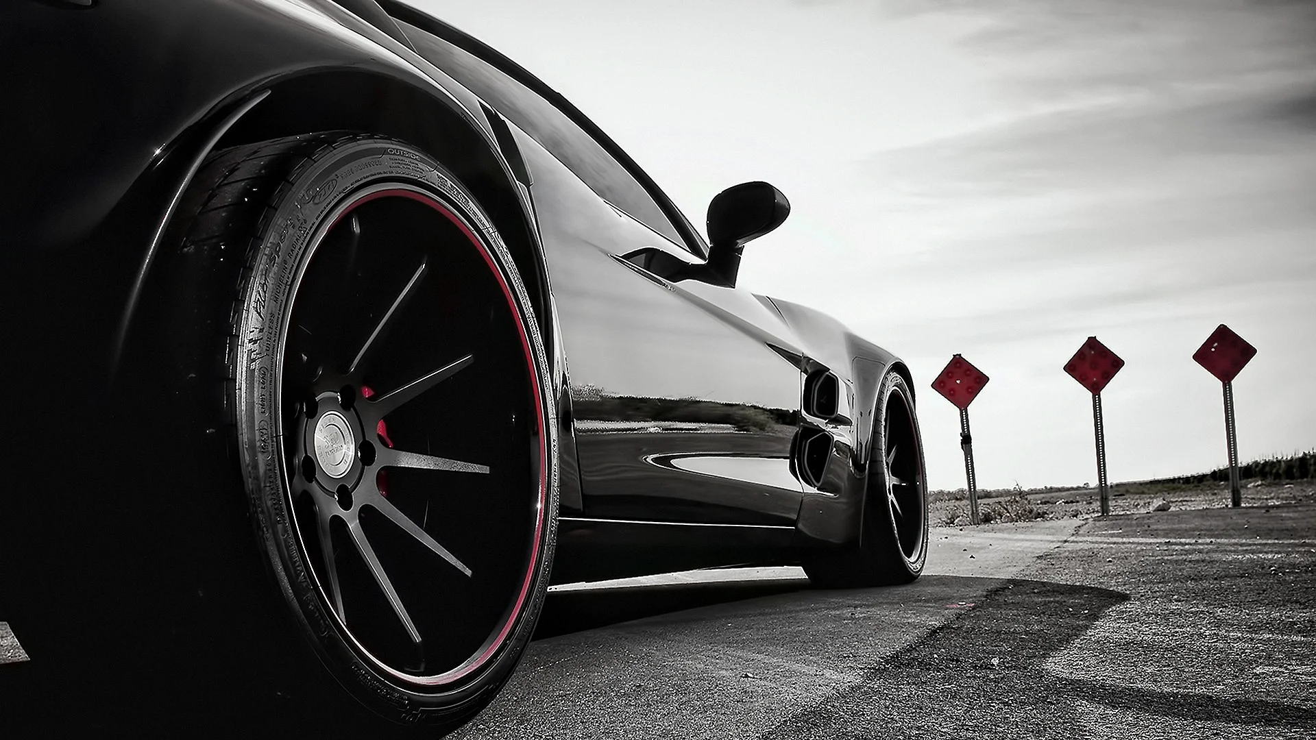 Sport Car Wheels Wallpaper