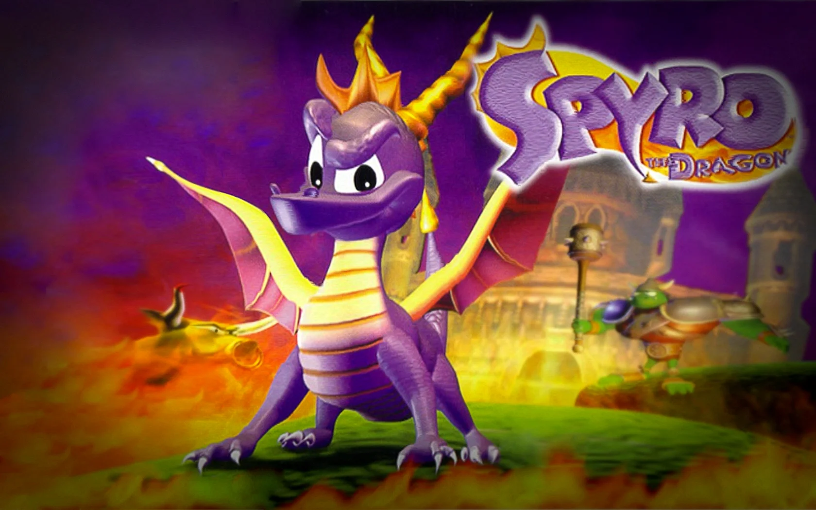 Spyro The Dragon 1 Wallpaper