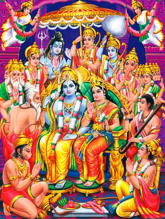 Sri Rama Pattabhishekam Wallpaper