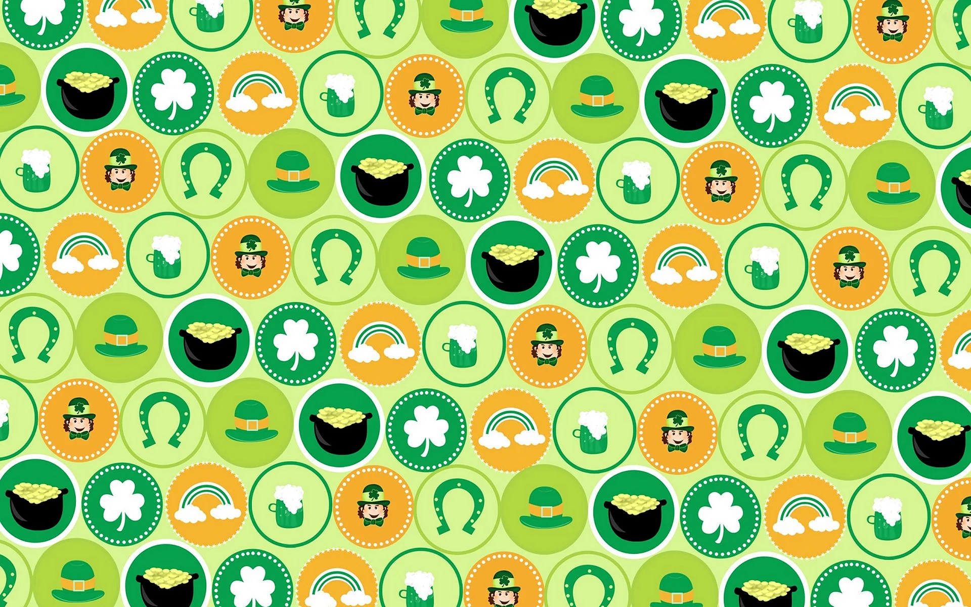 St. Patricks Day Seamless Wallpaper