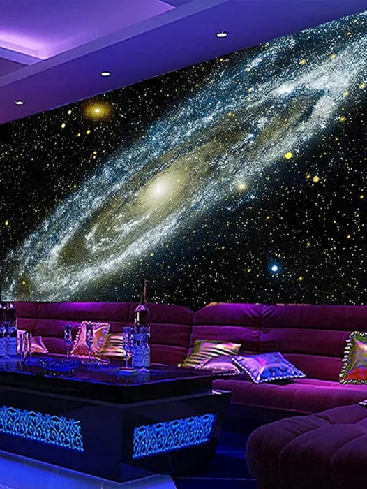 Star Galaxy Bedroom Wallpaper