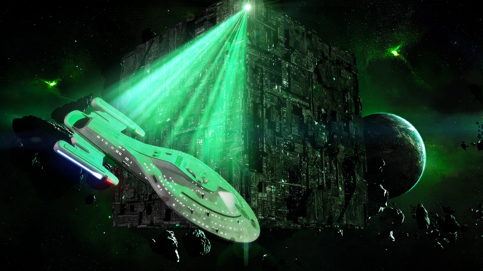 Star Trek Borg Wallpaper