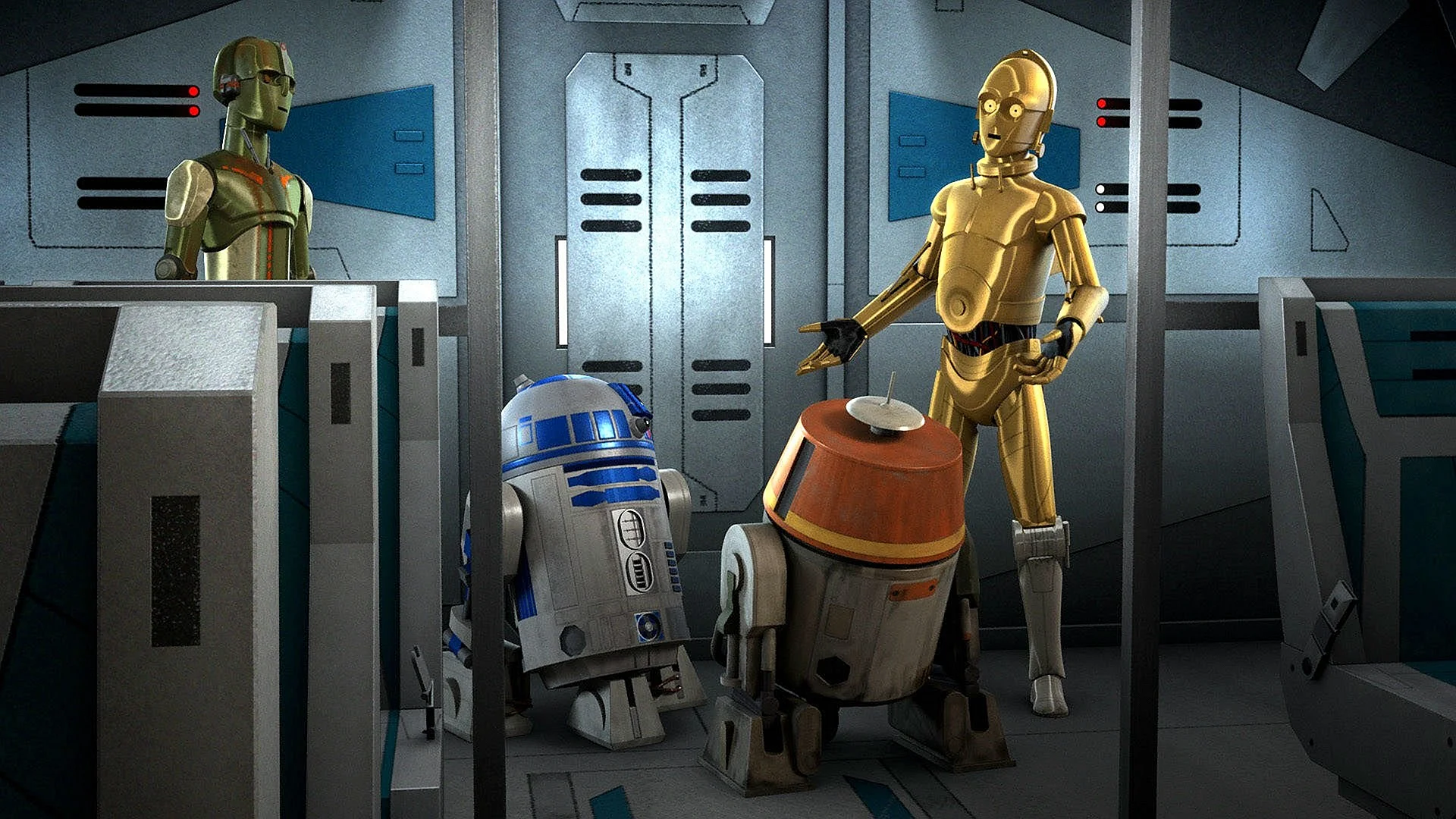 Star Wars 3po and r2 Wallpaper