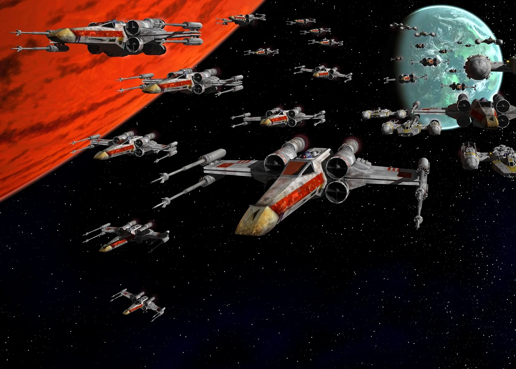 Star Wars Battle Of Yavin Wallpaper