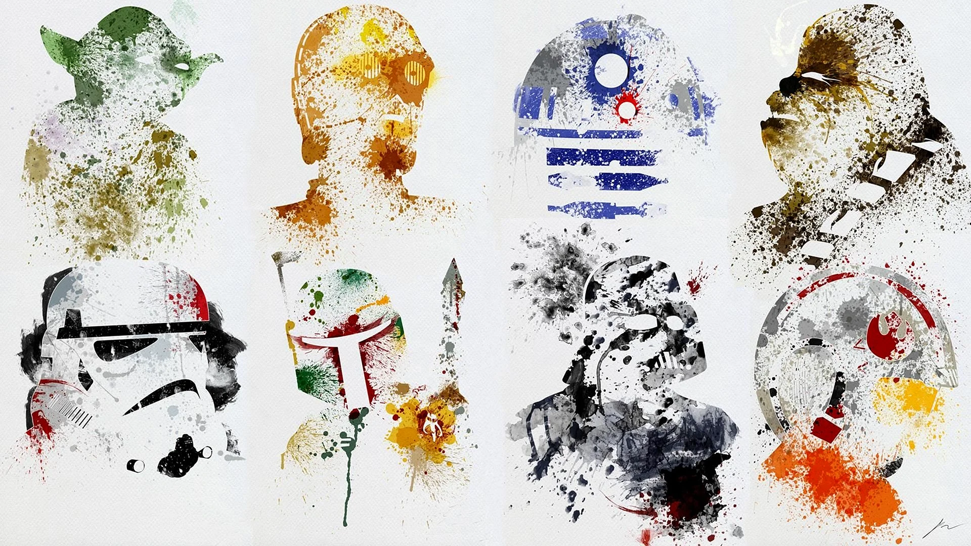 Star Wars Pop Art Wallpaper