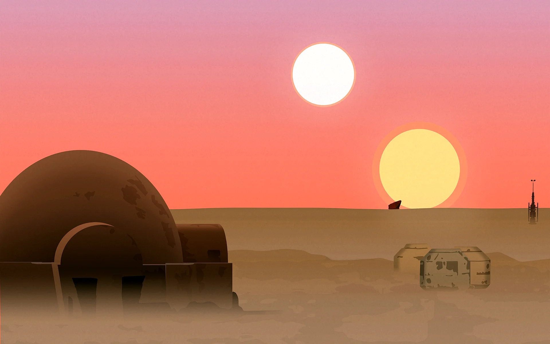 Star Wars Tatooine Wallpaper