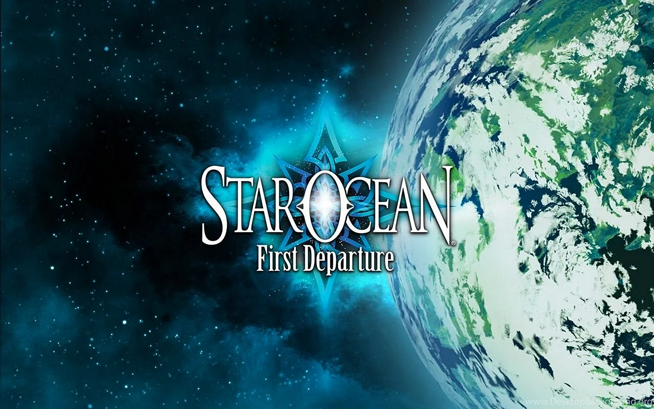 Stars Ocean Logo Wallpaper