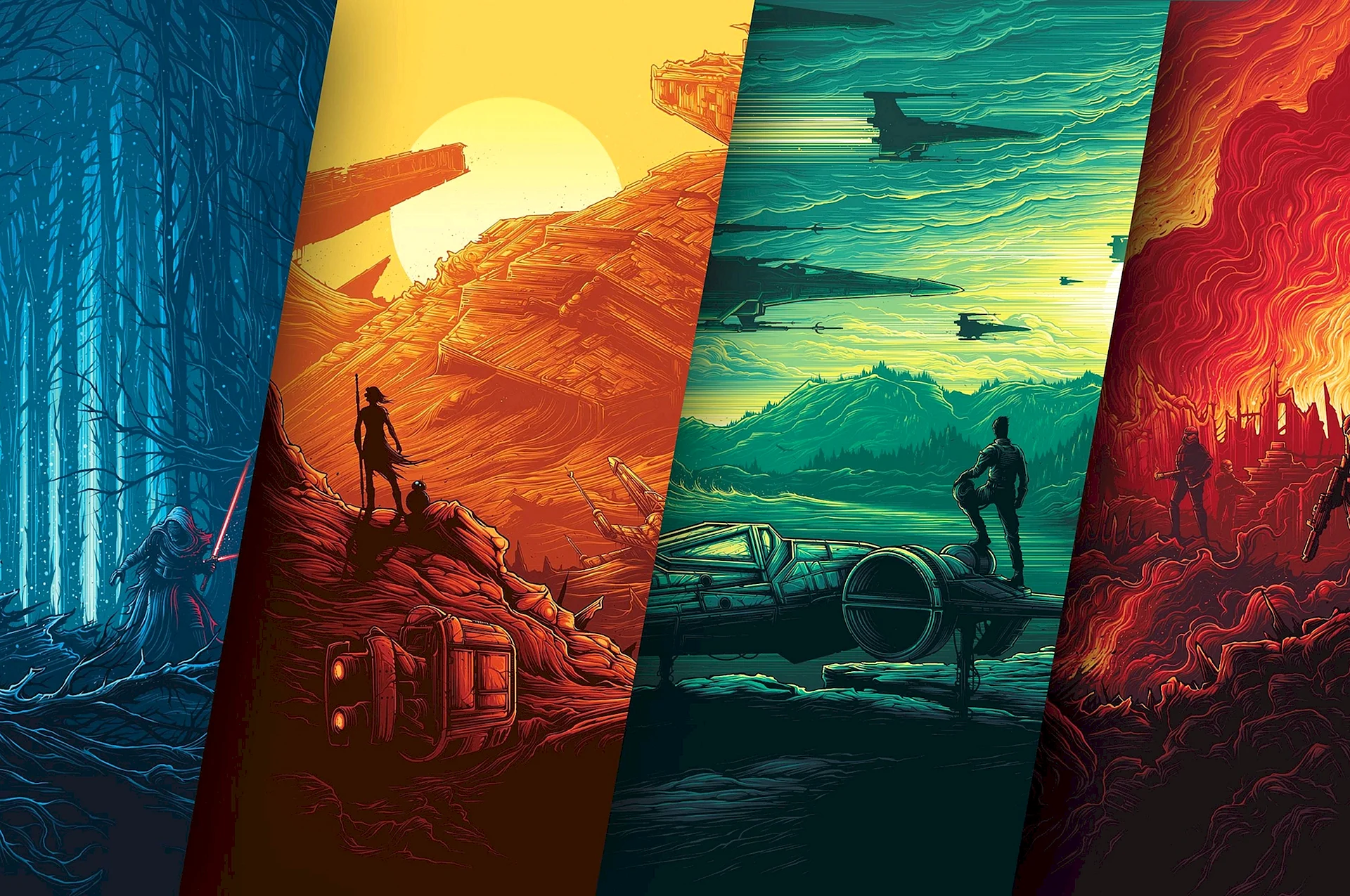 Star Wars Art Wallpaper