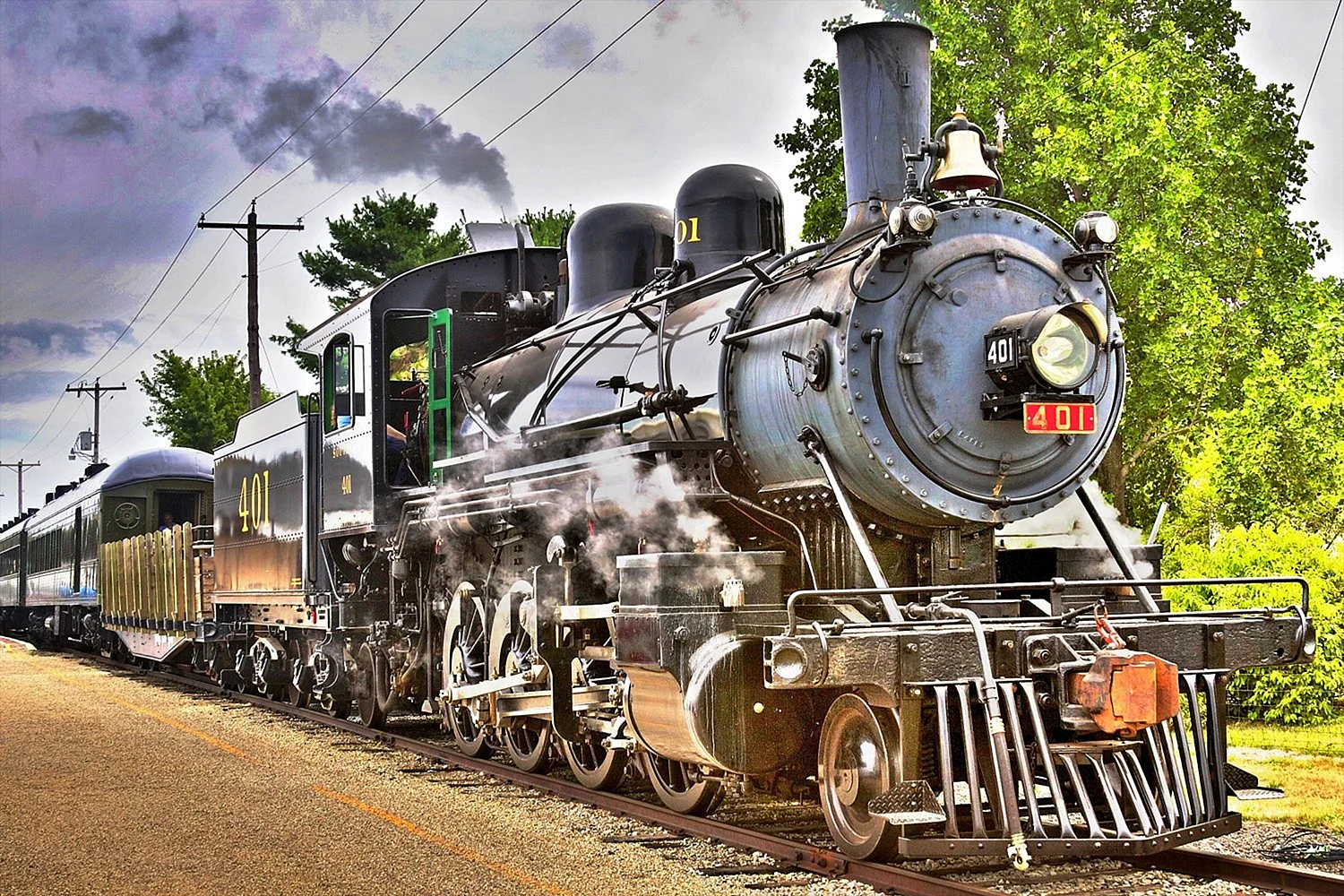 Steam Engine Train Wallpaper