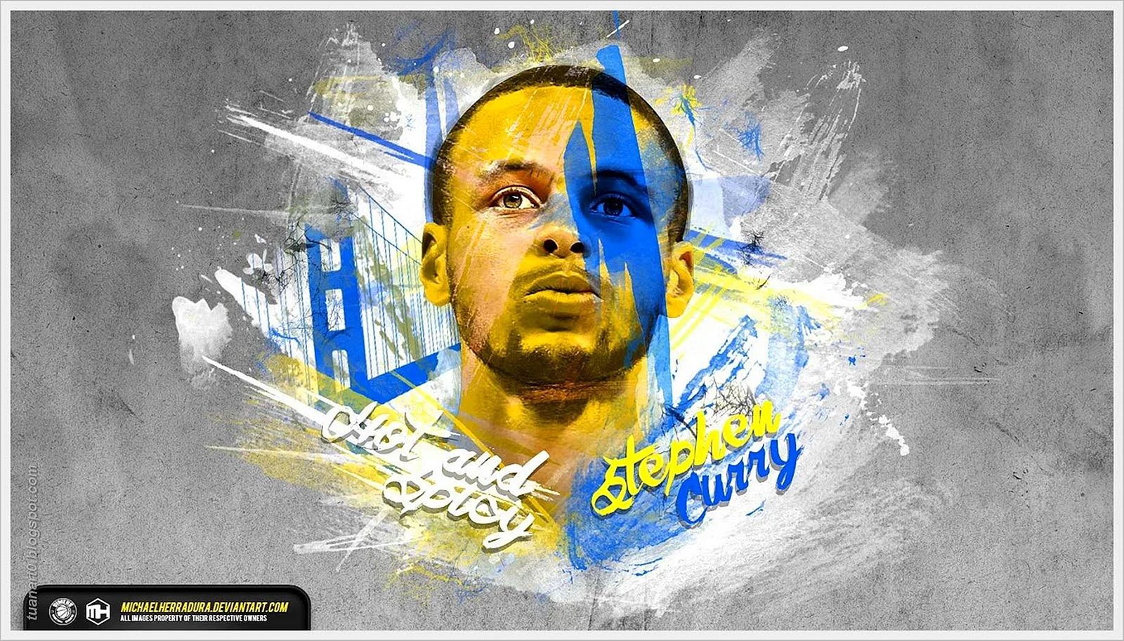 Stephen Curry Art Poster Wallpaper