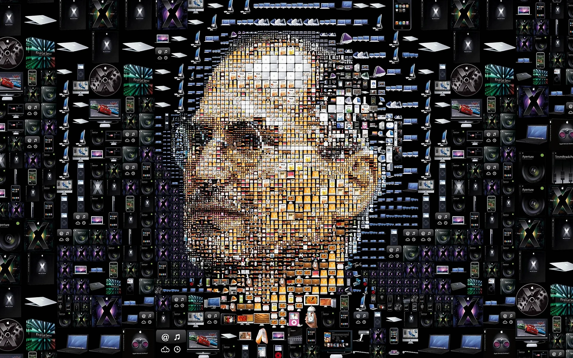 Steve Jobs 3D Wallpaper
