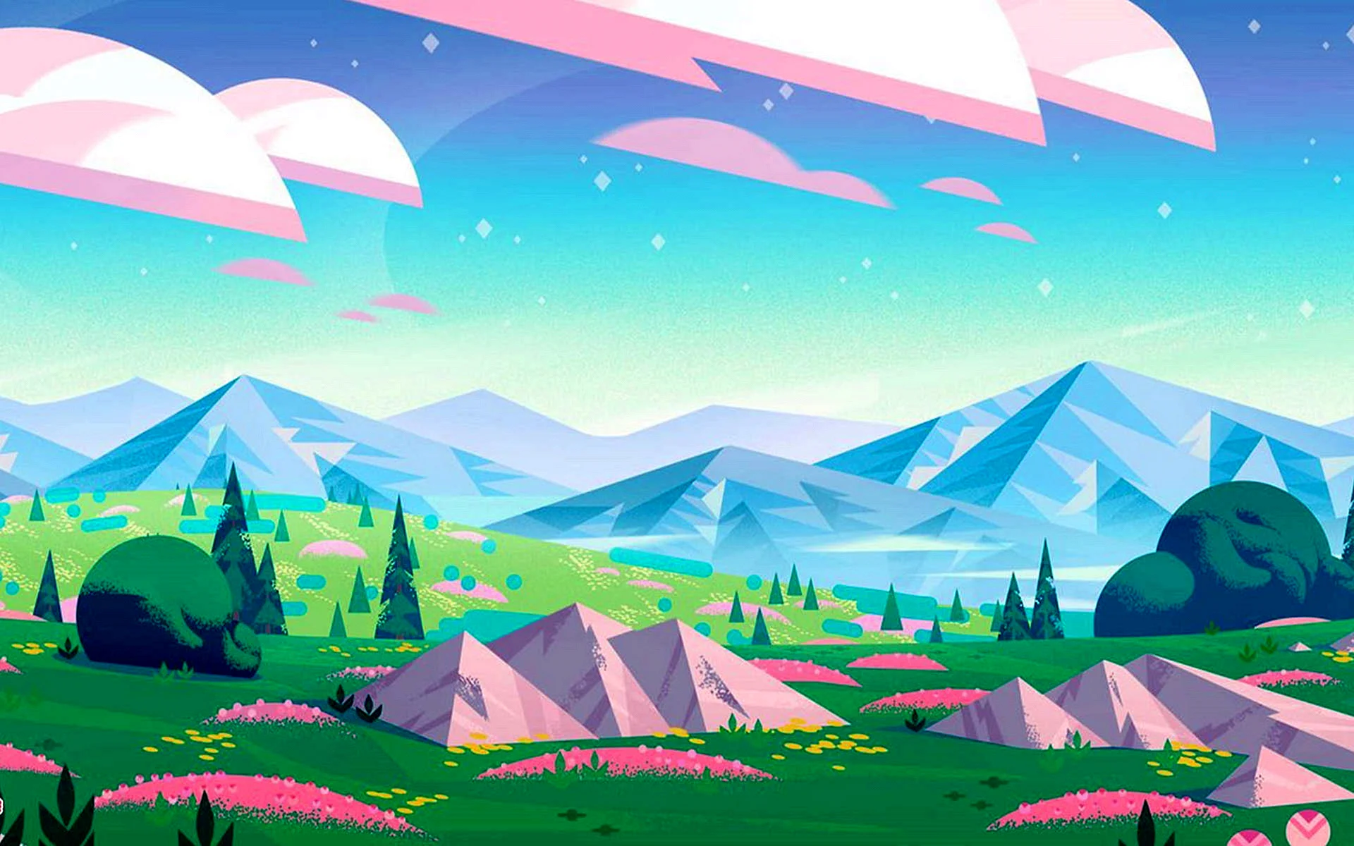 Steven Universe Background Wallpaper