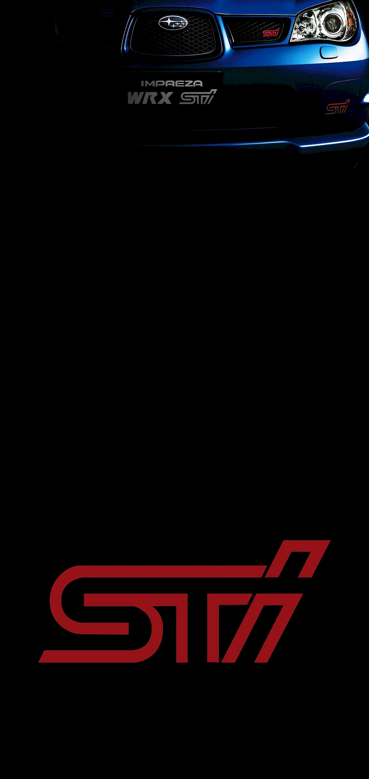 Sti Logo Wallpaper For iPhone