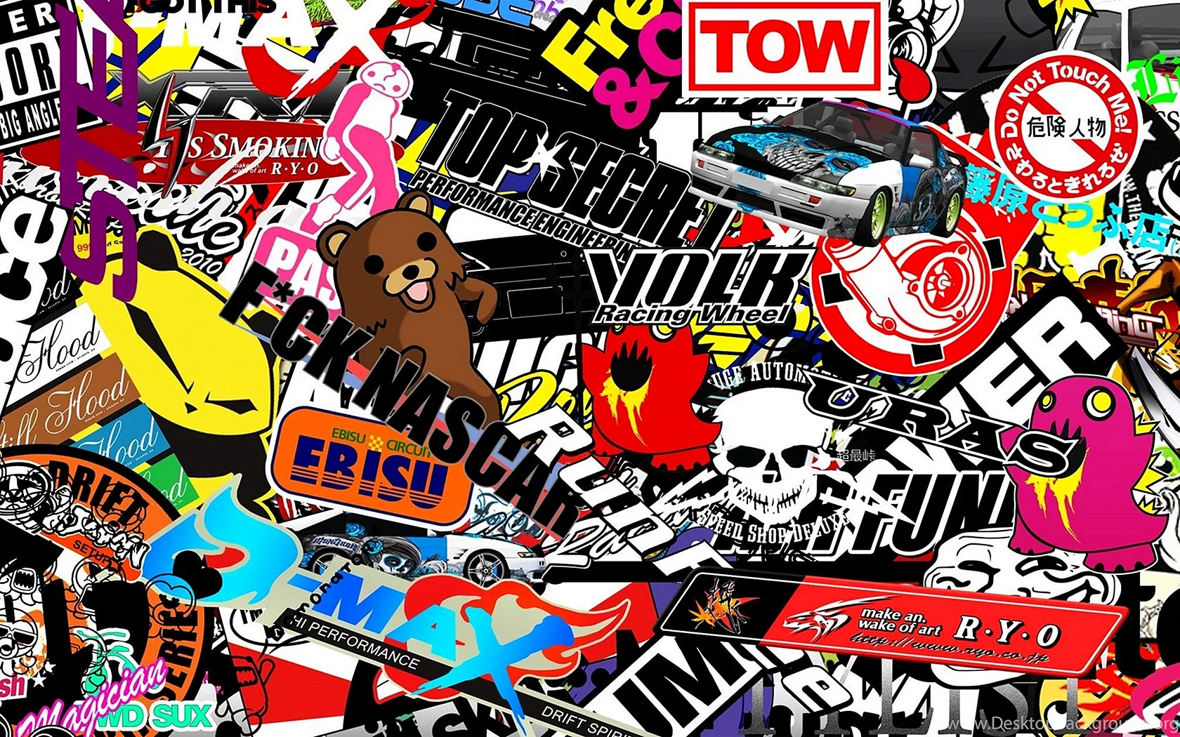 Sticker Bomb Jdm Wallpaper