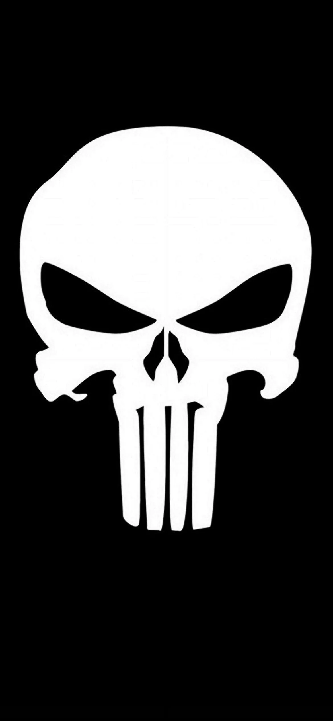 Sticker Punisher Wallpaper for iPhone 12 Pro