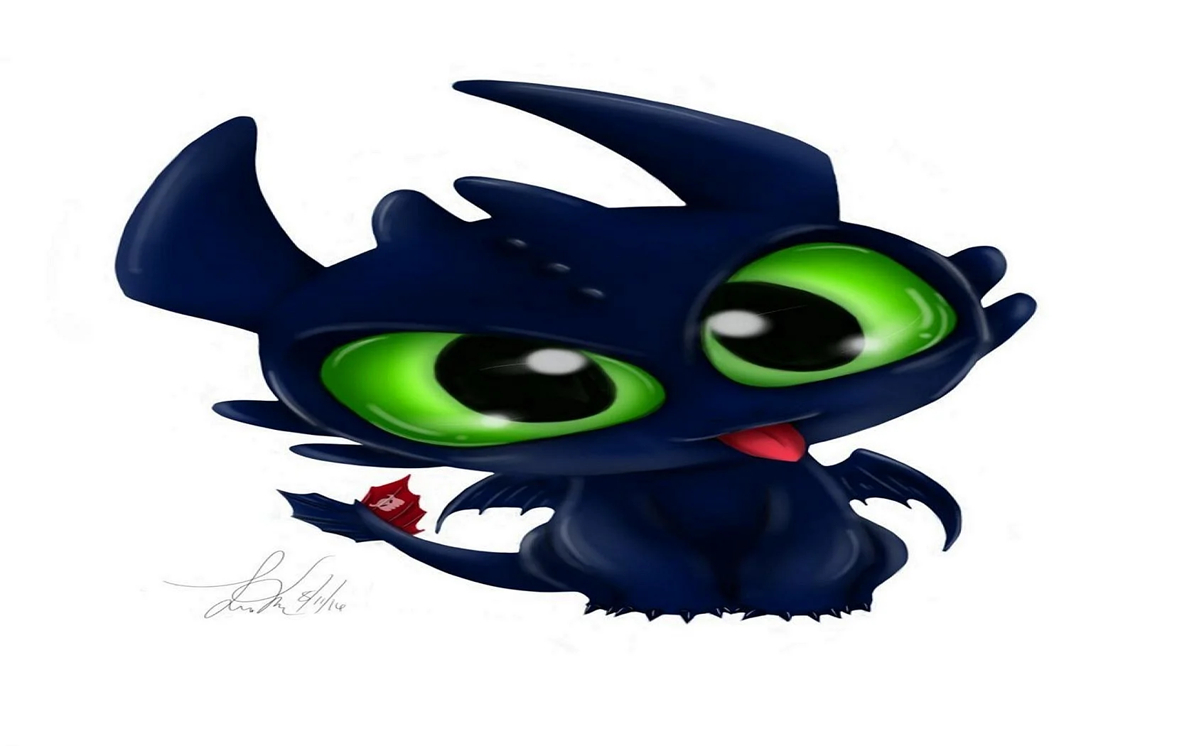 Stitch And Toothless Wallpaper