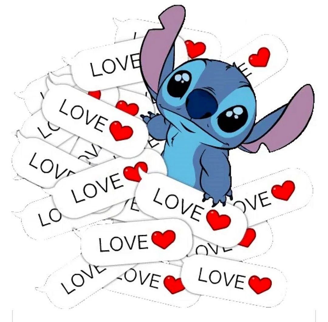 Stitch Love Wallpaper