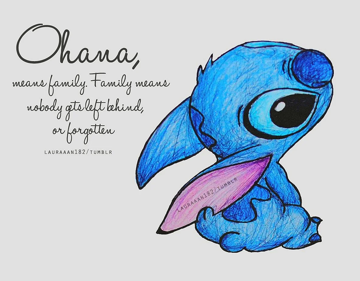 Stitch Ohana Wallpaper