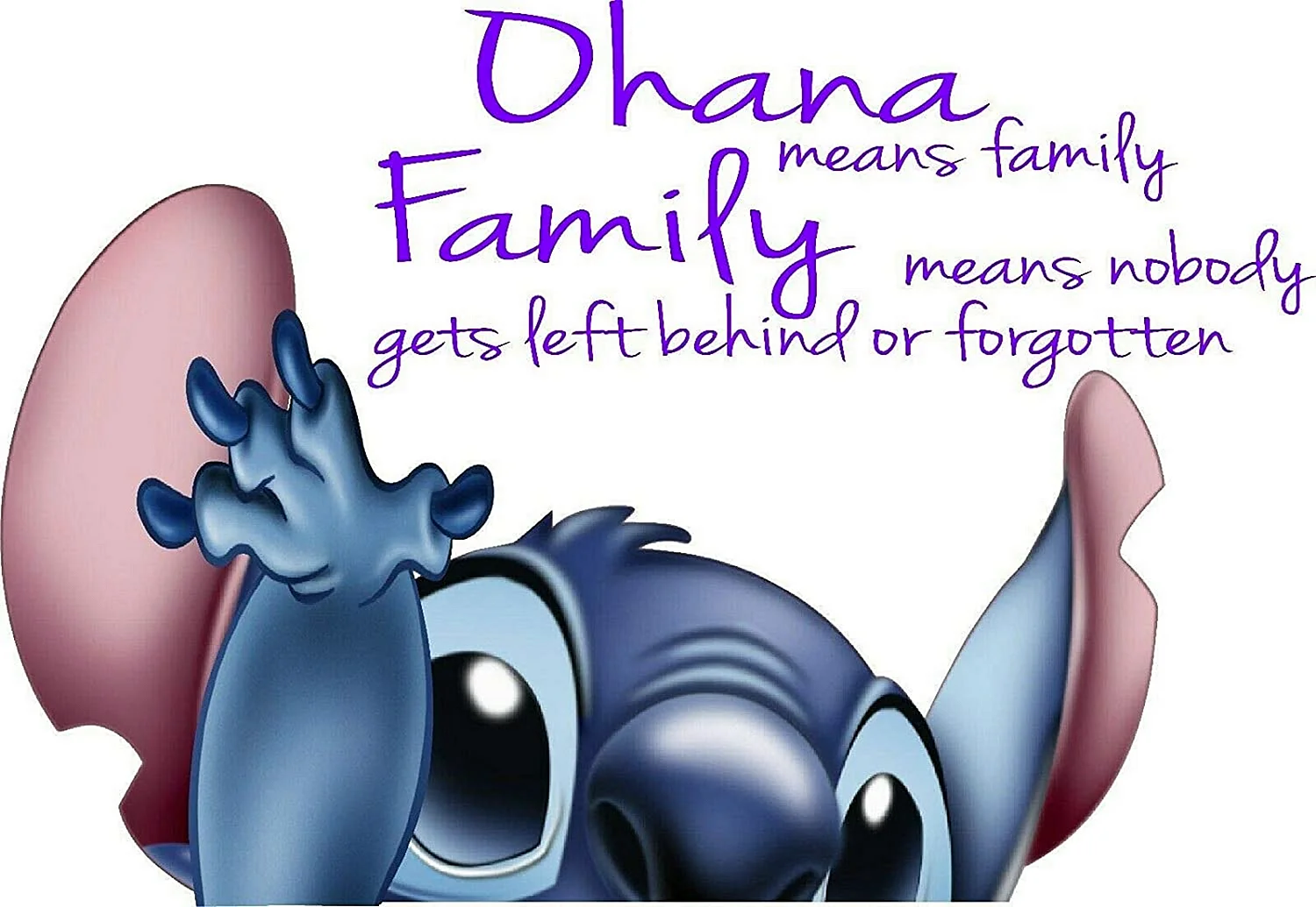 Download Stitch Ohana Wallpaper - WallpapersHigh