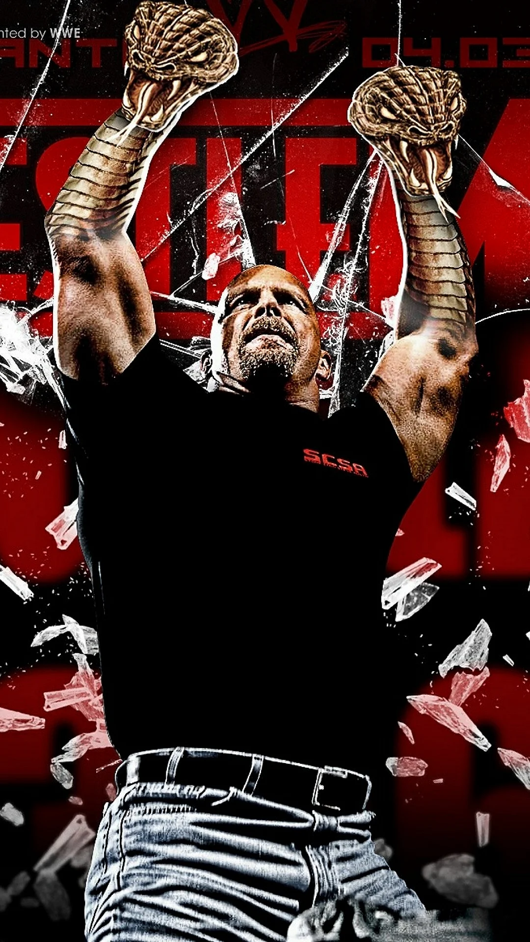 Stone Cold Steve Austin Wallpaper For iPhone