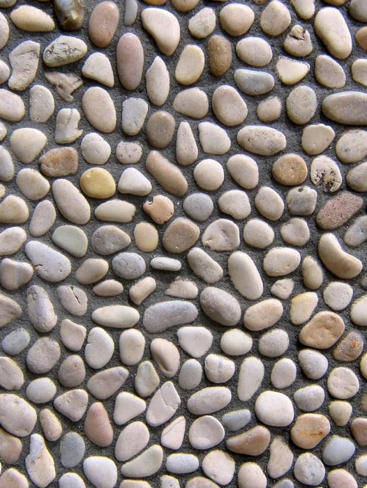 Stone Pebble Wall Wallpaper
