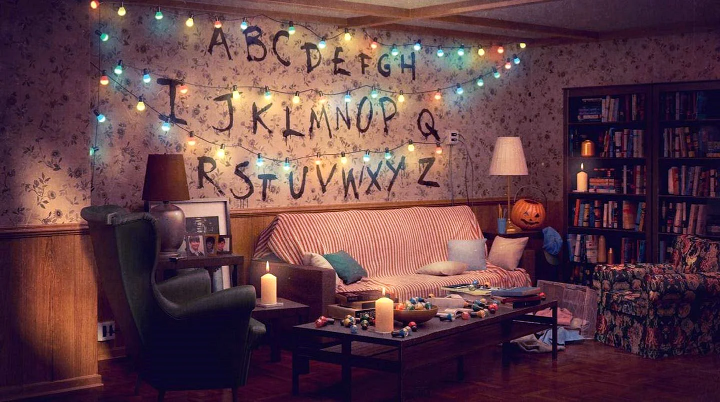 Stranger Things Room Wallpaper