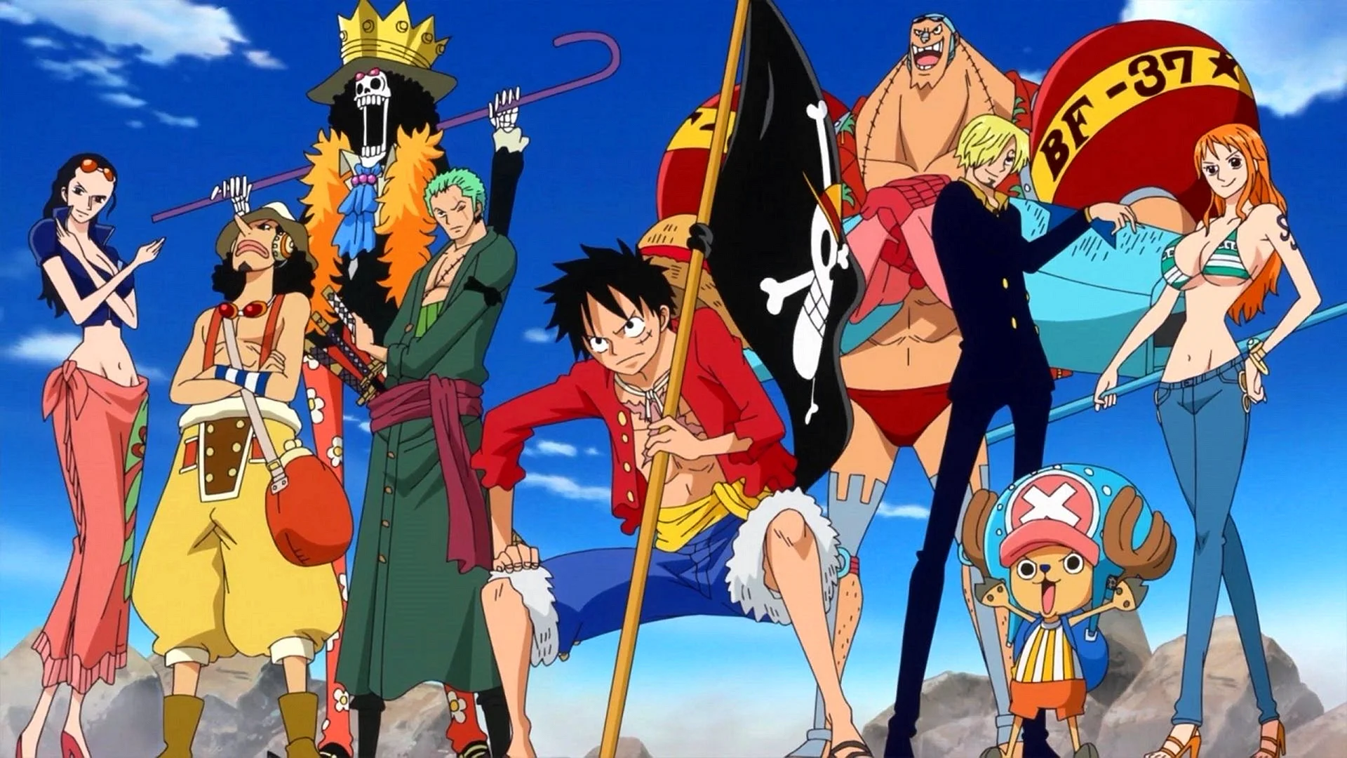 Download Straw Hat One Piece Wallpaper - WallpapersHigh