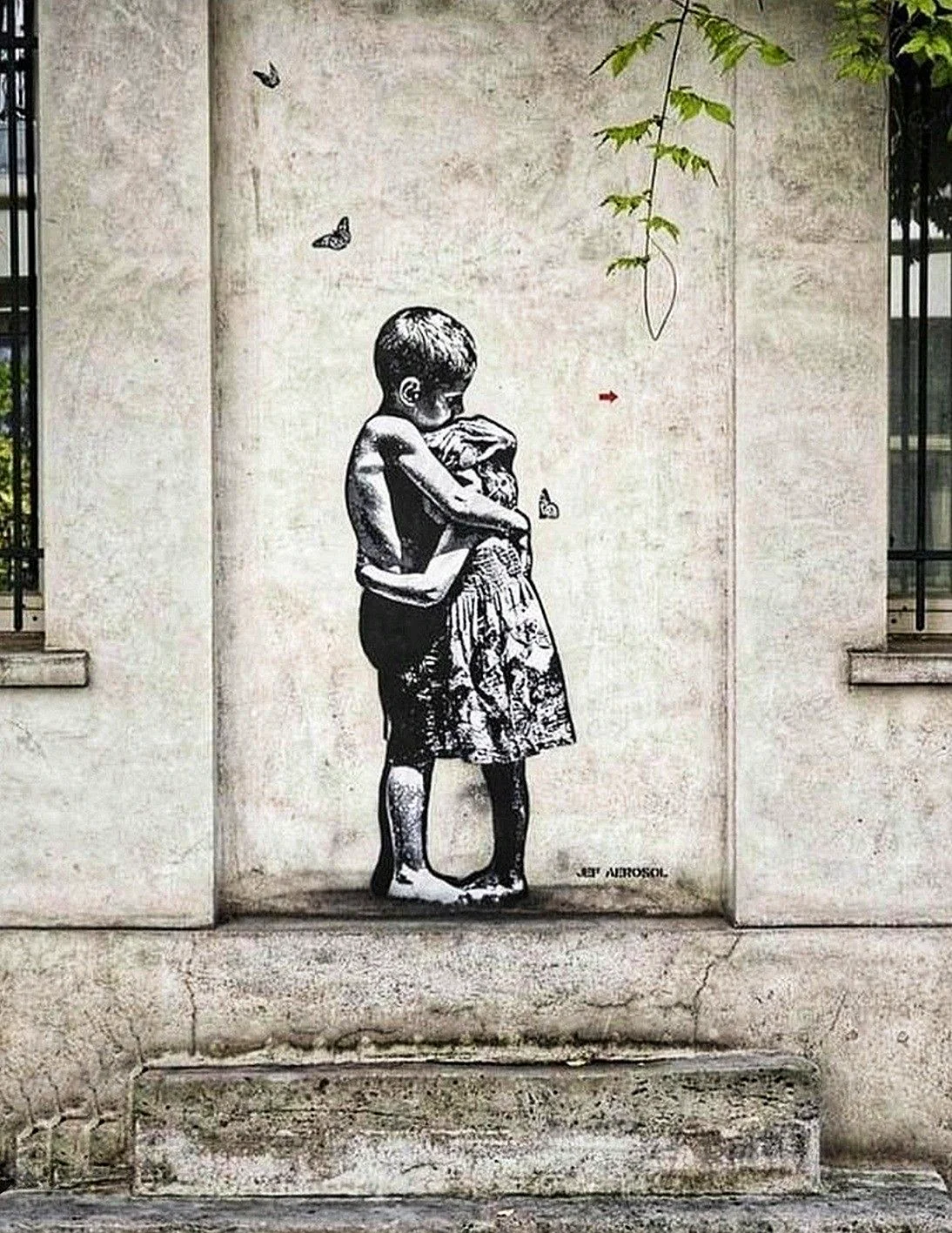 Street Art Banksy Wallpaper For iPhone