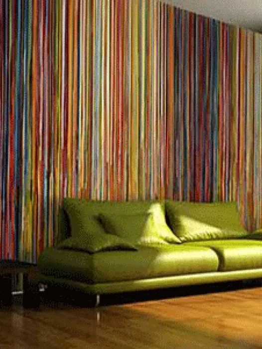 Stripes Wall Decorations Wallpaper
