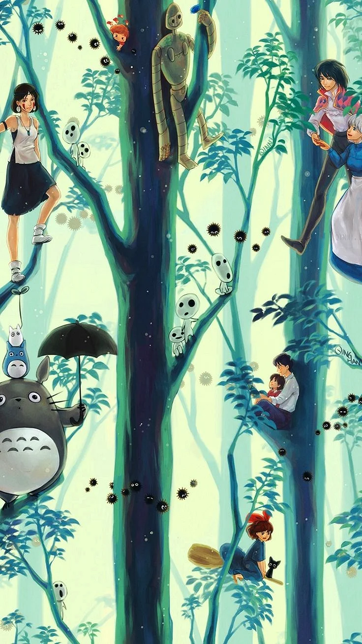 Studio Ghibli Wallpaper For iPhone